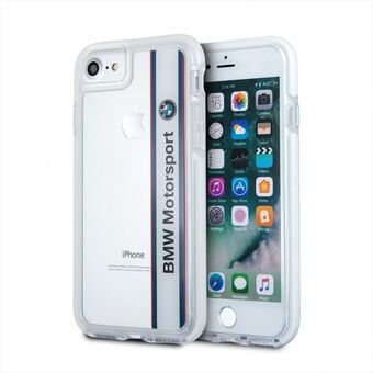 Hardcase hoesje BMW BMHCP7SPVWH iPhone 7 transparant wit Schokbestendig