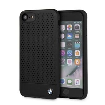 Hardcase etui BMW BMHCI8PEBOBK iPhone 7/8 SE 2020 zwart Signature Perforated