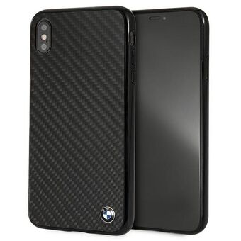 Hardcase hoesje BMW BMHCI65MBC iPhone Xs Max zwart/zwart Siganture-Carbon