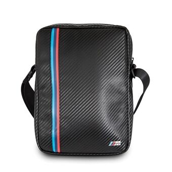 Torba BMW BMTB8MCPBK Tablet 8" zwart/zwart carbon / Tricolor-streep