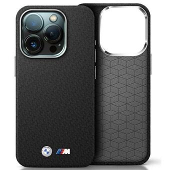 BMW BMHCP16X23PUFWKEV iPhone 16 Pro Max 6.9" zwart/black hardcase M Edition Kevlar gewikkeld metaal