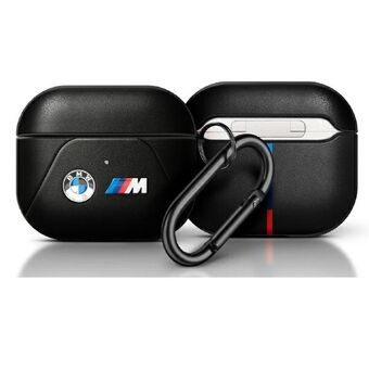 BMW BMAP222PVTK AirPods Pro 2 (2022/2023) hoes zwart/black Gebogen Lijn