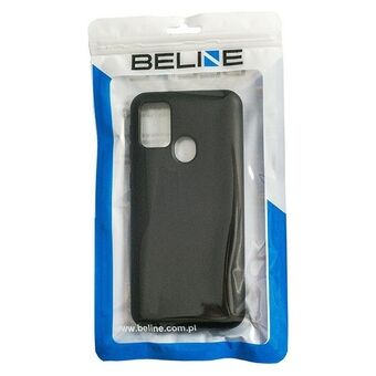 Beline Case Silicone Samsung Note 20 N980 zwart/zwart