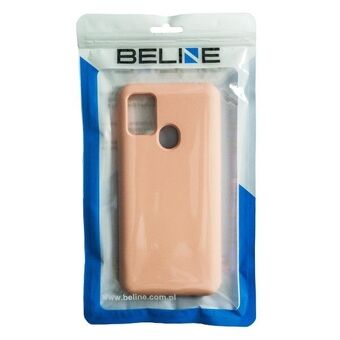 Beline Case Silicone Samsung Note 20 N980 Roze Goud / Roze Goud