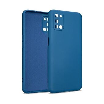 Beline Etui Silicone Oppo A52/A72 blauw