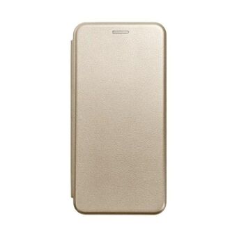 Beline Etui Boek Magnetisch Samsung A12 / M12 goudkleurig/goud