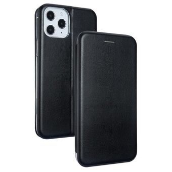 Beline Book Magnetic Case iPhone 12 Pro Max 6.7" zwart/zwart