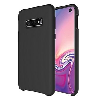 Beline siliconen hoesje Samsung S10 Plus zwart/zwart