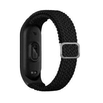 Beline riem Mi Band 3/4 Textiel zwart/black