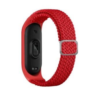 Beline riem Mi Band 7/6/5 Textiel rood/red