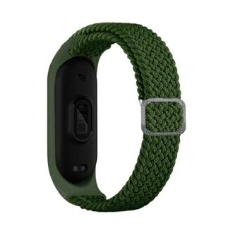 Beline bandje Mi Band 7/6/5 Textiel groen