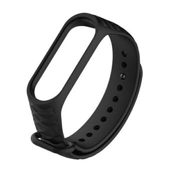 Beline band voor Mi Band 3/4 zwart/black ver2