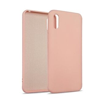 Beline Case Silicone Xiaomi Redmi 10C roze goud / roze goud