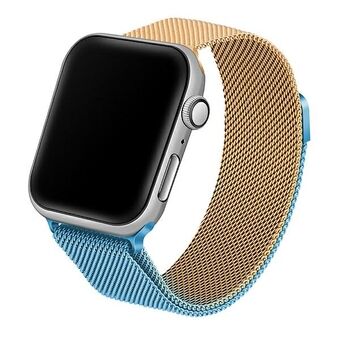 Beline Apple Watch Stålbånd 38/40/41 mm blå/guld blå/guld