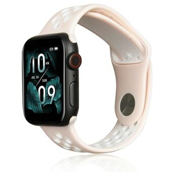 Beline Apple Watch Sport Siliconen band 38/40/41mm roze/roze