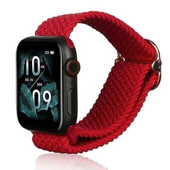 Beline Apple Watch Textiel band 38/40/41mm rood/rood