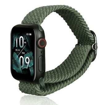 Beline Apple Watch Textiel band 38/40/41mm groen/groen