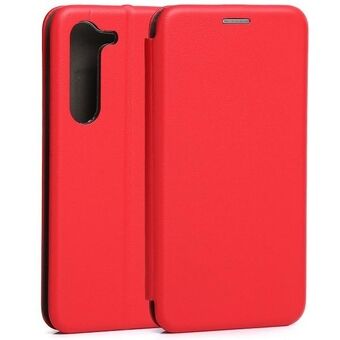 Beline Book Magnetic Case Samsung S23 S911 rood/rood