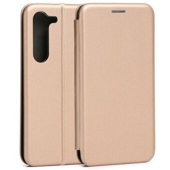 Beline Book Magnetic Case Samsung S23 S911 goud/goud