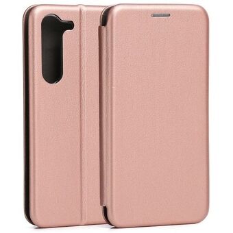 Beline Case Book Magnetic Sam S23+ S916 rosé goud/rosé goud