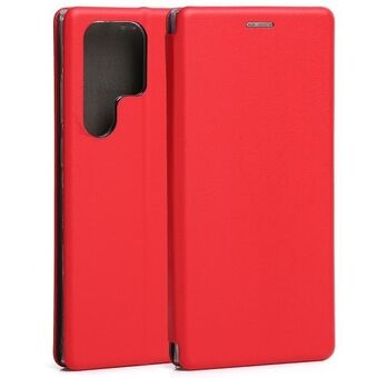 Beline Book Magnetic Case Samsung S23 Ultra S918 rood/rood