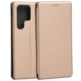 Beline Book Magnetic Case Samsung S23 Ultra S918 goud/goud