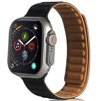 Beline band Apple Watch Magnetic 42/44/45/49mm zwart/zwart