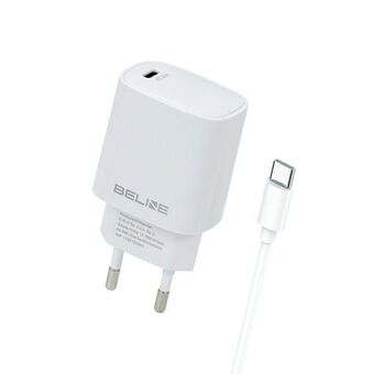 Beline Ład. siec. 1x USB-C 20W + kabel USB-C biała /white PD 3.0  BLNCW20C

Beline Oplader. netwerk. 1x USB-C 20W + kabel USB-C wit PD 3.0  BLNCW20C