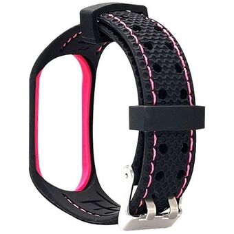 Beline bandje Sport Mi Band 3/4 zwart/roze zwart/roze