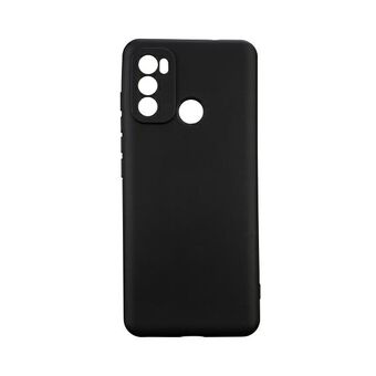 Beline Etui Silicone Motorola Moto G60 zwart/black