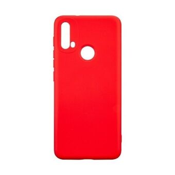 Beline hoesje van siliconen voor Motorola Moto E20 in het rood