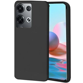 Beline Case Candy Oppo Reno 8 Pro zwart/zwart