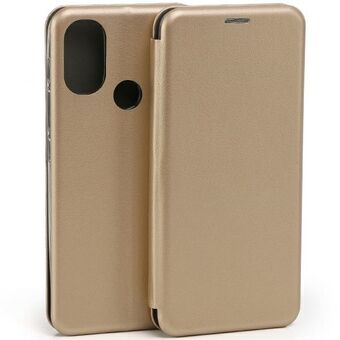 Beline Book Magnetic Case Moto E40 goud/goud