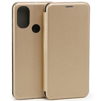 Beline Case Book Magnetic Moto Edge 30 goud/goud