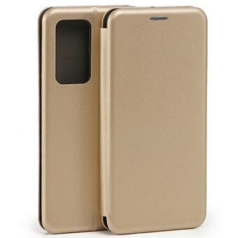 Beline Book Magnetic Case Oppo Reno6 Pro goud/goud