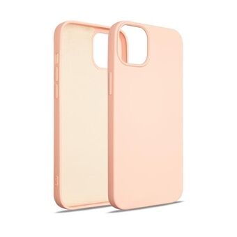 Beline Etui Siliconen iPhone 15 Plus 6,7" roze-goud