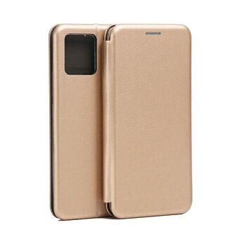 Beline Etui Boek Magnetisch Moto G72 5G goudkleurig / goud