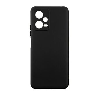 Beline Hoesje Silicone Xiaomi Redmi Note 13 5G zwart/zwart