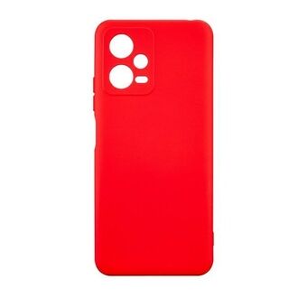 Beline-hoesje in rood siliconenmateriaal voor de Xiaomi Redmi Note 13 5G.