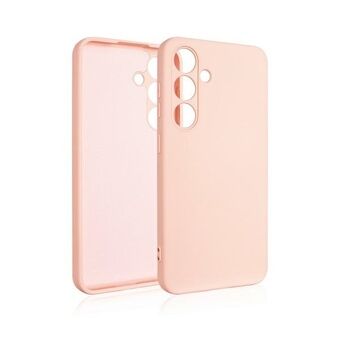 Beline hoesje van silicone voor Samsung S24 S921 roze-goud