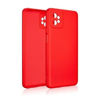 Beline hoesje van siliconen voor Motorola MOTO G32, rood.