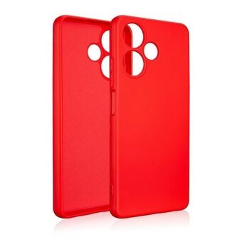 Beline Etui van silicone voor Infinix Hot 30 4G in het rood.