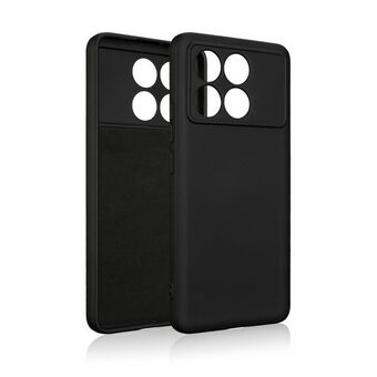 Beline Hoesje Siliconen Poco X6 Pro zwart