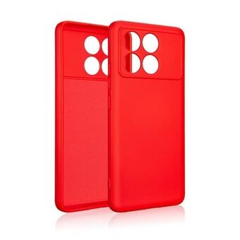 Beline Etui Silicone Poco X6 Pro rood