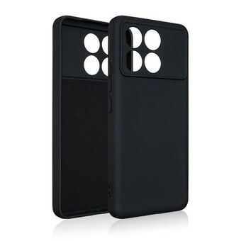 Beline Etui Silicone Xiaomi Poco F6 Pro zwart/black