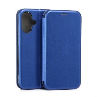 Beline Etui Book Magnetisch iPhone 16 6,1" blauw/blue