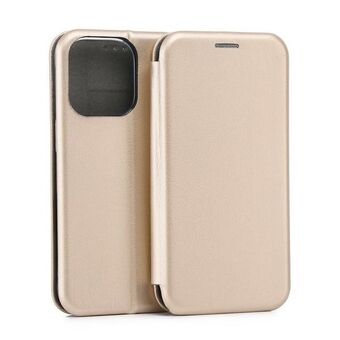 Beline Etui Book Magnetic iPhone 16 Pro goud/goud