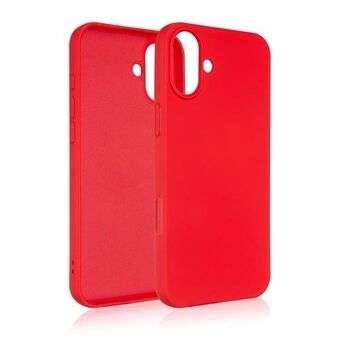 Beline Etui Siliconen iPhone 16 6,1" rood/red