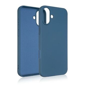 Beline Etui Siliconen iPhone 16 6.1" blauw/blue