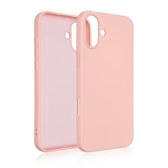 Beline Silicone Etui iPhone 16 6.1" roze-goud